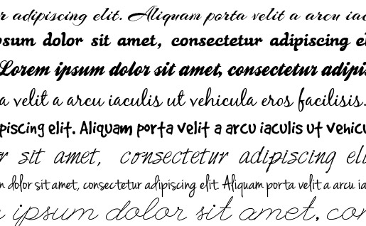 Handwritten Typography