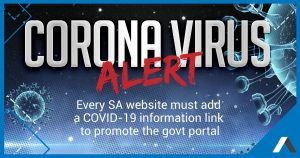 every south african website needs a covid19 message